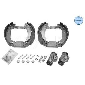 Achetez des Kit de freins, freins à tambours MEYLE 16-14 533 0017 à prix pour 77,75 €