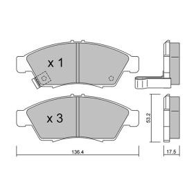 Compre Pastilhas de travão da AISIN BPSZ-1003 a um preço baixo por 43,39 €