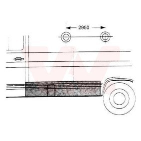Radlauf für MERCEDES-BENZ von VAN WEZEL