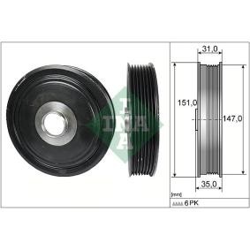 Riemenscheibe, Kurbelwelle 544 0110 10 von INA günstig für 68,30 € online kaufen