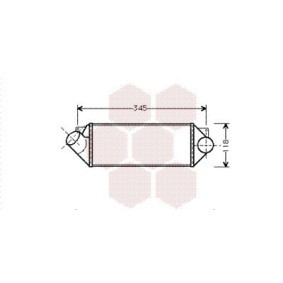 Achetez des Intercooler de chez VAN WEZEL en ligne pour Astra F Caravan (T92) à prix modérés