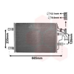 Compre Condensador, ar condicionado da VAN WEZEL 37005394 a um preço baixo por 145,95 €