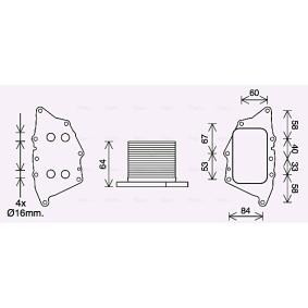 Køb Oliekøler, motorolie af AVA COOLING SYSTEMS BW3572 til den lave pris 670,91 DKK