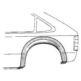 Radlauf für VAUXHALL von VAN WEZEL