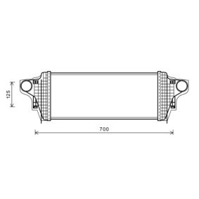 Ladeluftkühler DCA1110 von DIEDERICHS günstig für 228,41 € online kaufen