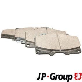 Köp Bromsbelägg från JP GROUP på nätet till HILUX V Pick-up (LN_, KZN1_, VZN1_) till schyssta priser