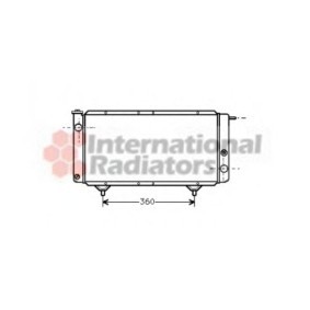Acquista Radiatore motore da VAN WEZEL 40002003 a buon mercato per soli 252,41 €