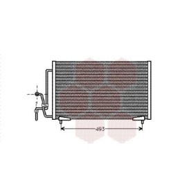 Comprar Condensador, aire acondicionado de VAN WEZEL 40005184 a bajo precio de 114,66 €