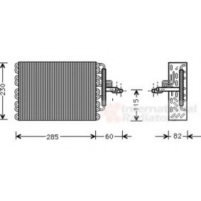 Acquista Evaporatore climatizzatore da VAN WEZEL 4000V002 a buon mercato per soli 113,30 €