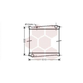 Acquista Radiatore motore da VAN WEZEL 43002379 a buon mercato per soli 544,12 €