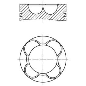 Kolben 081 PI 00108 002 von MAHLE ORIGINAL günstig für 156,93 € online kaufen