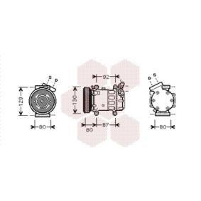 Compre Compressor, ar condicionado da VAN WEZEL 4300K080 a um preço baixo por 247,83 €