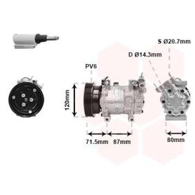 Compre Compressor, ar condicionado da VAN WEZEL 4300K281 a um preço baixo por 408,83 €