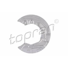 Compre Chapa deflectora, disco de travão da TOPRAN 503 000 a um preço baixo por 27,51 €