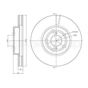 Bremsscheibe 800-512C von CIFAM günstig für 41,79 € online kaufen