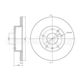 Bremsscheibe 800-544C von CIFAM günstig für 43,78 € online kaufen