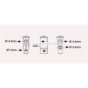 Acquista Valvola espansione climatizzatore da PRASCO HY1458 a buon mercato per soli 57,64 €