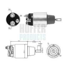 Comprar Solenoide de arranque de HOFFER 6646313 a bajo precio de 46,09 €
