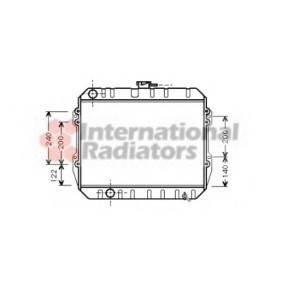 Achetez des Radiateur de chez VAN WEZEL en ligne pour HIACE I Camionnette (RH1_, LH3_, RH3_, RH2_, LH2_, LH1_) à prix modérés