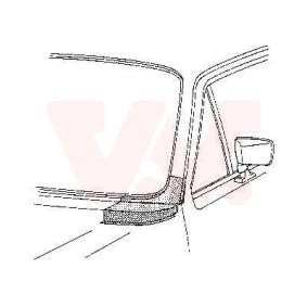 Frontscheibenrahmen von VAN WEZEL 5810151