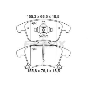 Compre Pastilhas de travão da FREMAX FBP-0001 a um preço baixo por 31,46 €