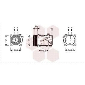 Compre Compressor, ar condicionado da VAN WEZEL 5900K119 a um preço baixo por 639,83 €