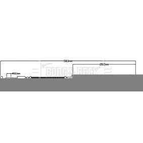 Acquista Tubo freno da BORG & BECK BBH8484 a buon mercato per soli 46,63 €