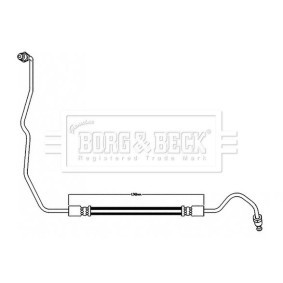 Bremsschlauch für RENAULT von BORG & BECK