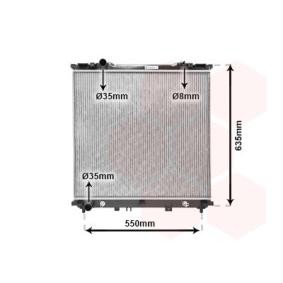 Kjøp Radiator, motorkjøling av VAN WEZEL 83002057 til den lave prisen 2763,31 NOK