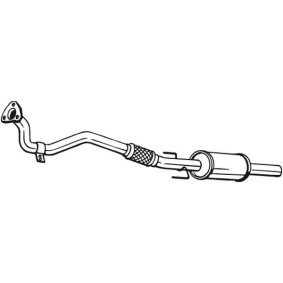 Compre Silenciador de escape de BOSAL online para LANTRA II Wagon (J-2) a precios moderados