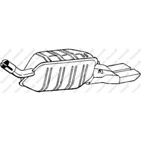 Compre Panela de escape traseira da BOSAL 185-229 a um preço baixo por 128,18 €