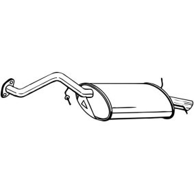 Endschalldämpfer 289-001 PONTIAC von BOSAL