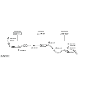 Acquista Silenziatore centrale da BOSAL online per Accord VII Tourer (CM, CN) a prezzi moderati