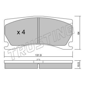 Bremsbeläge 1106.0 von TRUSTING günstig für 156,42 € online kaufen