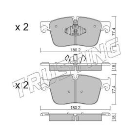 Bremsbeläge 1124.0 von TRUSTING günstig für 110,88 € online kaufen