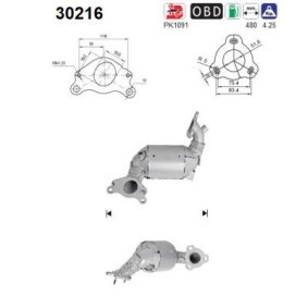 Acquista Catalizzatore da AS 30216 a buon mercato per soli 480,64 €