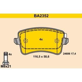 Køb Bremseklodser af Barum BA2352 til den lave pris 520,75 DKK