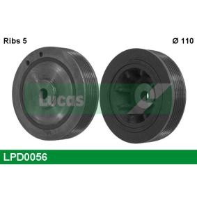 Riemenscheibe, Kurbelwelle des Herstellers LUCAS - Originalware Artikelnummer: LPD0056