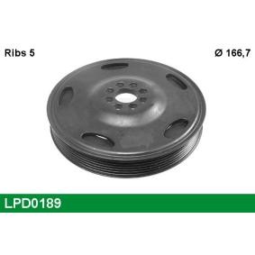 Riemenscheibe, Kurbelwelle des Herstellers LUCAS - Originalware Artikelnummer: LPD0189