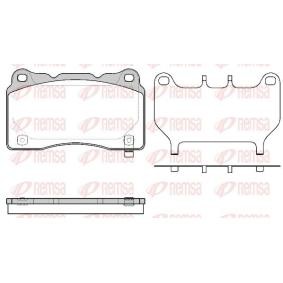 Bremsbeläge 0666.64 von REMSA günstig für 48,87 € online kaufen