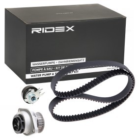 Compre Bomba de água + kit de correia dentada da RIDEX 3096W0122 a um preço baixo por 76,38 €