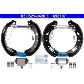 Bremsensatz, Trommelbremse 03.0521-0420.3 von ATE günstig für 125,66 € online kaufen