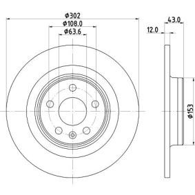 Bremsscheibe für VOLVO von MINTEX