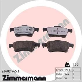 Bremsbeläge 23482.965.1 von ZIMMERMANN günstig für 64,10 € online kaufen