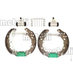 Bremsensatz, Trommelbremse des Herstellers METELLI - Originalware Artikelnummer: 51-0486