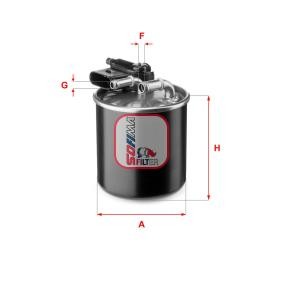 Kraftstofffilter für MERCEDES-BENZ von SOFIMA
