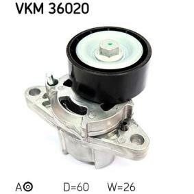 Spannrolle, Keilrippenriemen VKM 36020 von SKF günstig für 55,78 € online kaufen