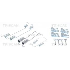 Zubehörsatz, Bremsbacken 8105 162581 von TRISCAN günstig für 18,93 € online kaufen
