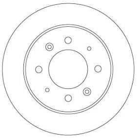 Bremsscheibe von TRW