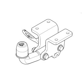 Anhängerkupplung 321831600001 VOLKSWAGEN von WESTFALIA